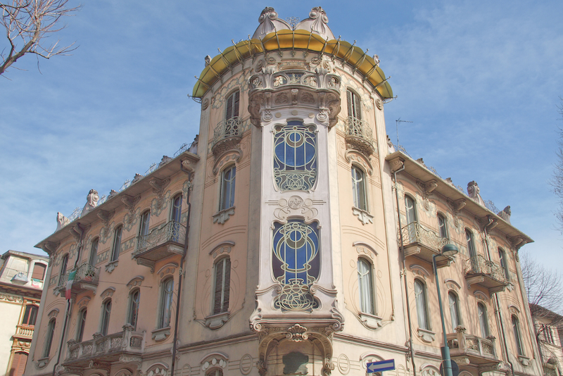 Turin Art Nouveau style