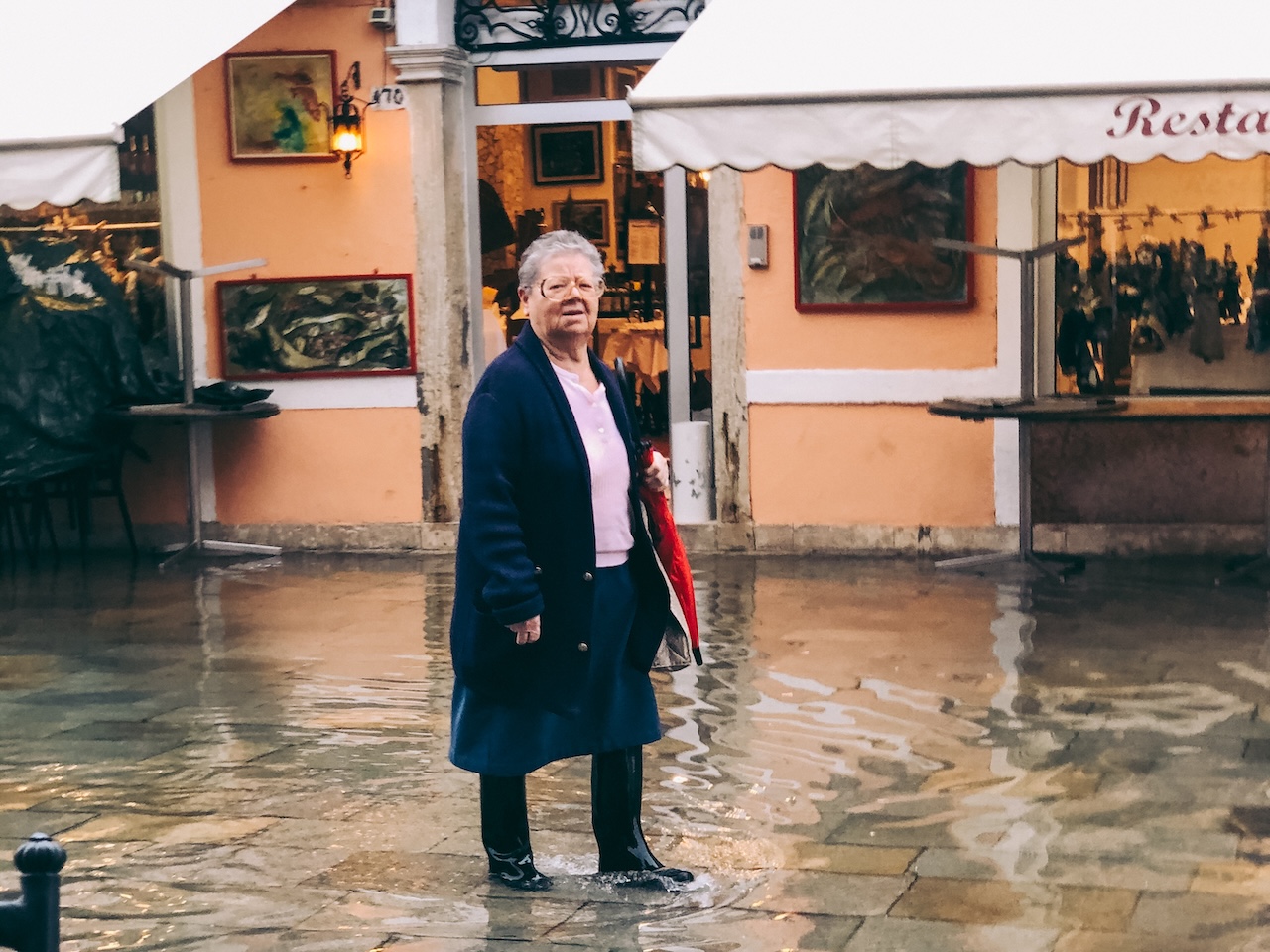 acqua alta Venice